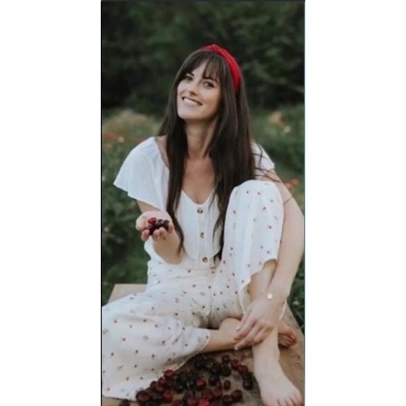 Anthropologie Feather Bone Talese Wide Legs Pant - Picture 6 of 10